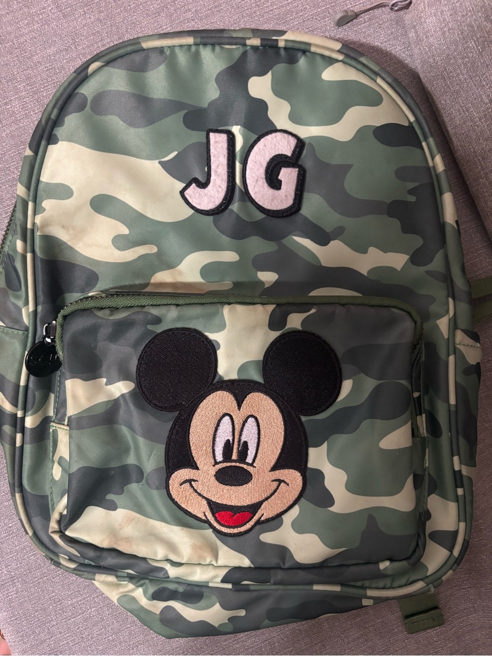 SCL Kids Camouflage Mickey Mouse Backpack